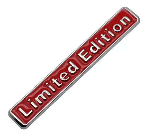 Emblema Adesivo Limited Edition Red Audi Golf Jetta Mercede
