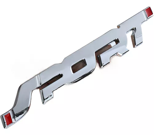 Emblema Adesivo Sport Em Metal Carro Moto Tuning Cromado 3d