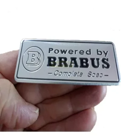 Emblema Brabus Mercedes Benz Edition Acessórios Amg Metal Pr