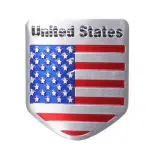Emblema Estados Unidos Usa Brasão Metal Harley Chevrolet For