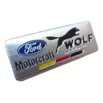 Emblema Ford Wolf Ka Focus Fiesta F250 F1000 Grade Motor Fx4