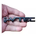 Emblema Honda I-vtec Ades Em Metal Civic City Fit Accord Blk