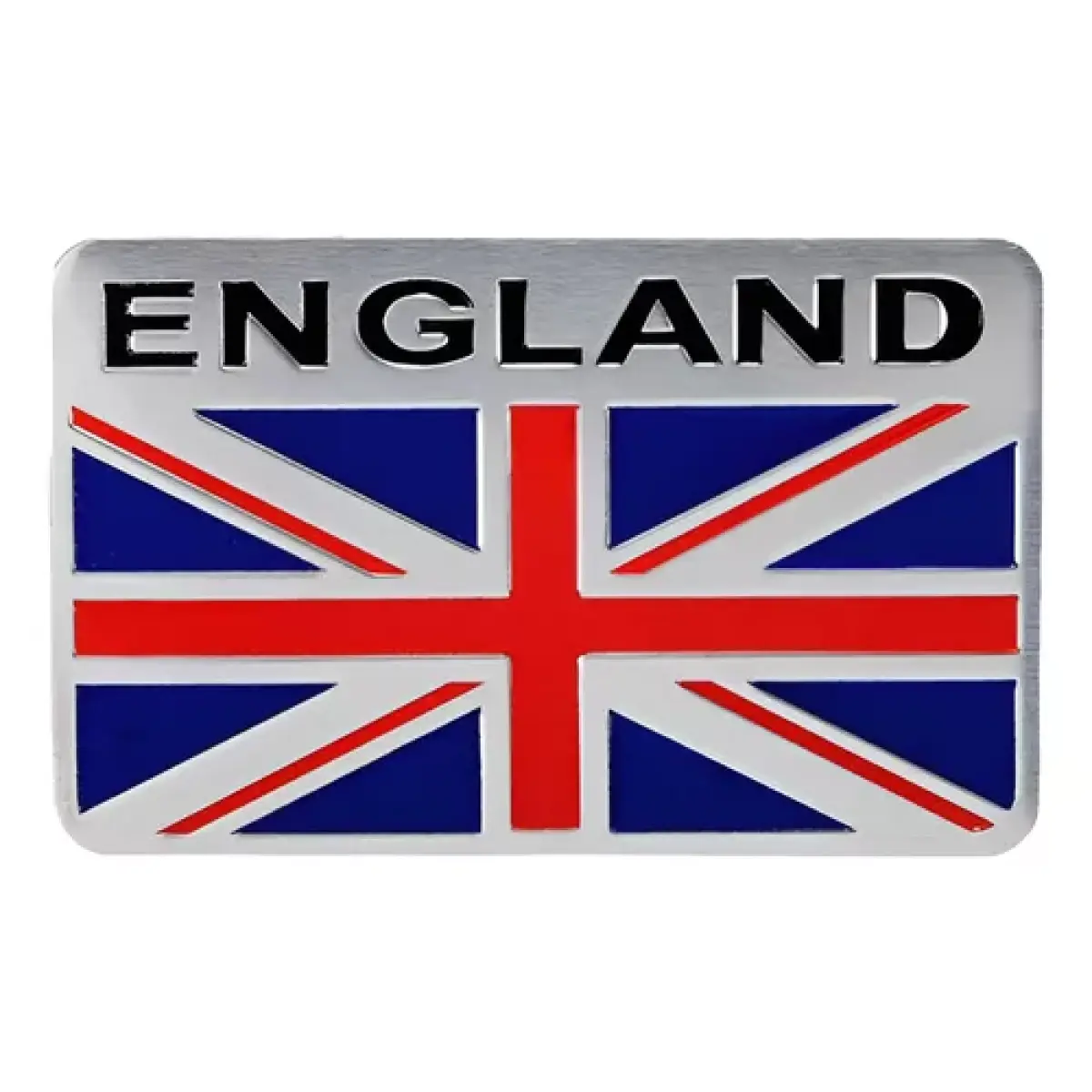 Emblema Inglaterra Bandeira Adesivo Metal Porsche Enfield Mi