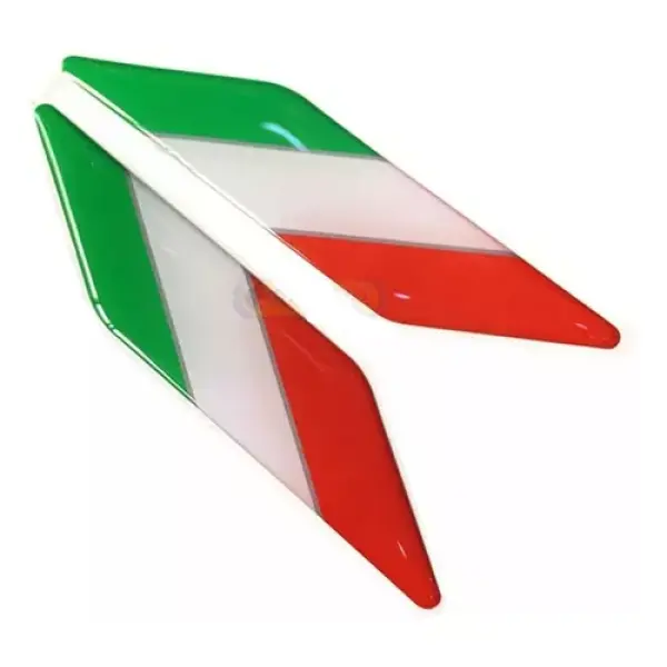 Emblema Itália Adesivo Trapez Faixa Lateral Fiat Palio Toro