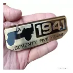 Emblema Jeep Metal 14cm Renegade Willys Compass Cherokee Bkb