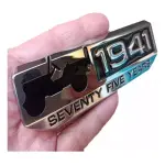 Emblema Jeep Metal 14cm Renegade Willys Compass Cherokee Bkc