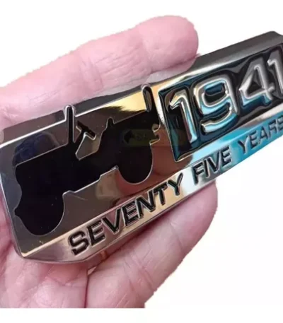 Emblema Jeep Metal 14cm Renegade Willys Compass Cherokee Bkc