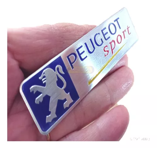 Emblema Peugeot França 208 206 207 307 308 Sport Rc Metal Fx