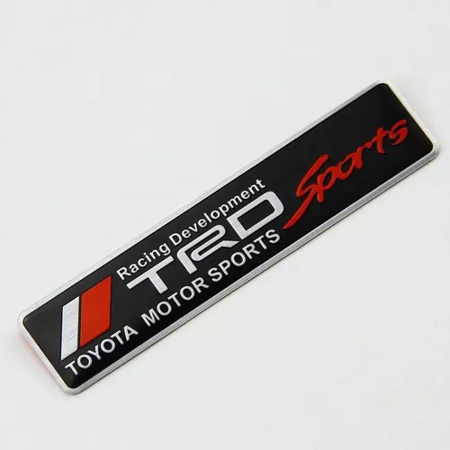 Emblema Trd Metal Toyota Motor Corolla Rav4 Etios Hilux Fxpr