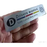 Emblema Vw Alemanha R-line Lateral Tiguan Jetta Polo Golf Fd