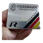 Emblema Vw Alemanha R-line Lateral Tiguan Jetta Polo Golf Qu