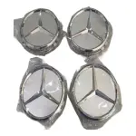 Jogo 4 Calotinha Mercedes Amg Reforçada Trava De Aço Centro