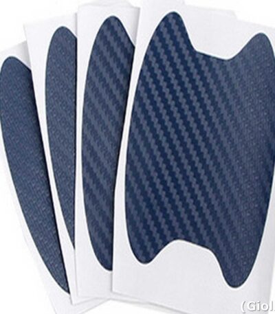 Adesivo Protetor Maçaneta Porta Carro/4 Und Fibra De Carbono (cópia)