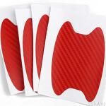 Adesivo Protetor Maçaneta Porta Carro/4 Und Fibra De Carbono (cópia)