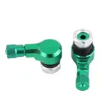 2 Valvulas Bico Pneu Moto 90graus Cg Nxr Fazer Factor Ver Sh