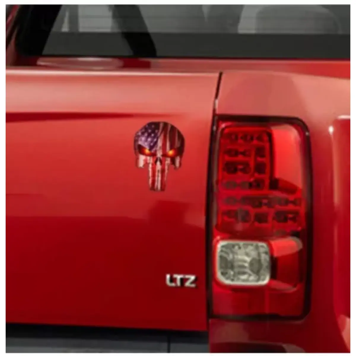 Adesivo Caveira Soldado Usa Punisher O Justiceiro Harley V8a