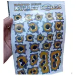 Adesivo Furo Buracos Tiros De Balas 3d Honda Yamaha Harley A