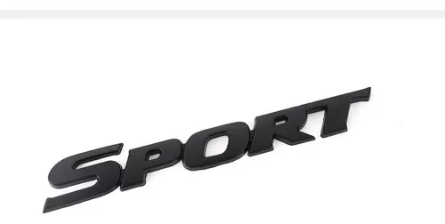 Emblema Adesivo Sport Metal Renegade Jeep Compass Carros Blk