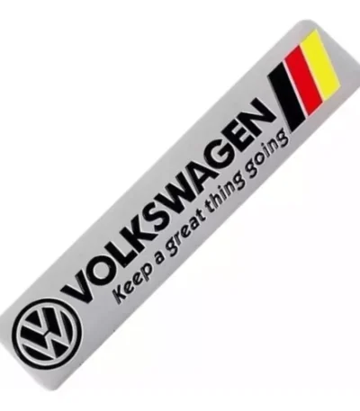 Emblema Adesivo Volkswagen Keep Great Vw Golf Gol Polo Jetta