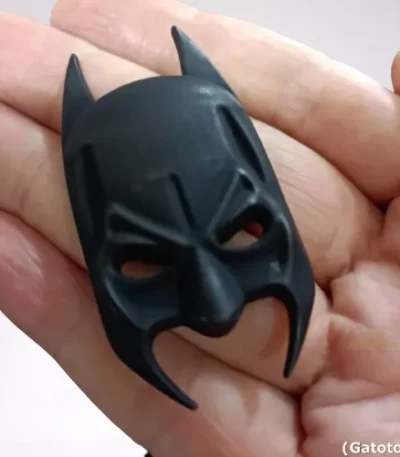 Emblema Batman Mascara 3d Black Adesivo Metal Reforçado Dc