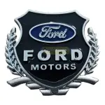 Emblema Ford Metal Brasão Escudo Wolf Ka Focus F1000 F250 1