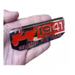 Emblema Jeep Metal 14cm Renegade Willys Compass Cherokee Crr