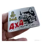 Emblema Ralliart Mitsubishi L200 Asx Metal Lateral Dakar Cor