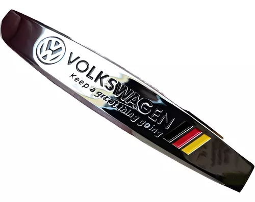 Emblema Volkswagen Keep Germany Adesivo Em Metal Reforçado