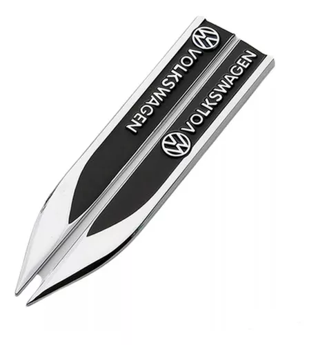 Emblema Volkswagen Motorsport Vw Jetta Golf Gol Polo Blk 2un