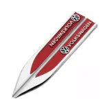 Emblema Volkswagen Motorsport Vw Jetta Golf Gol Polo Red 2un
