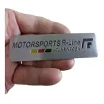 Emblema Vw Alemanha R-line Lateral Tiguan Jetta Polo Golf Fx